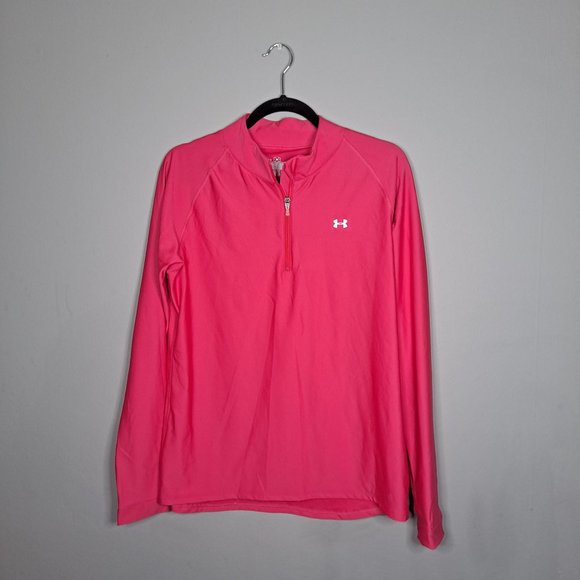 Women's Under Armour Dri-Fit Quarter Zip Pullover - Picture 1 of 5